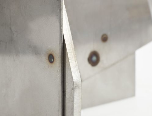 Laserové svařování - bodování – nerez 4 mm / nerez 1 mm