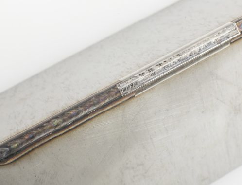 Laserové svařování - rohový svar – nerez 2 mm / nerez 2 mm