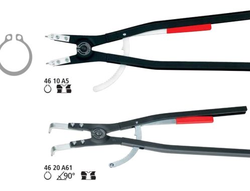 Kleště na pojistné kroužky na velké vnější kroužky