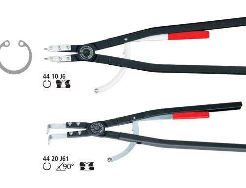 Kleště na pojistné kroužky na velké vnitřní kroužky