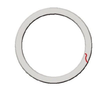 Spirálové metrické pojistné kroužky