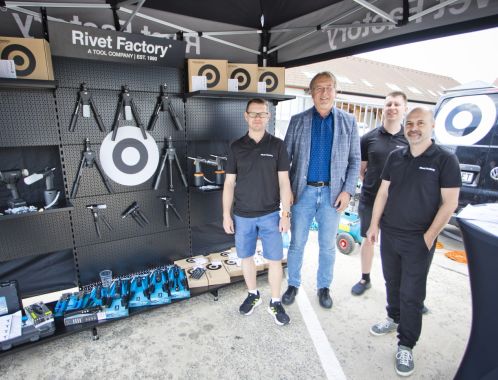 Předváděcí den Rivet Factory - progresivní nýtování